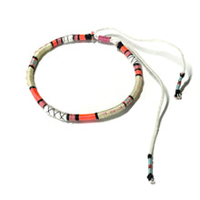 Load image into Gallery viewer, “Remembering” Fiber Threads and Merino Wool Wanderlust Bracelet