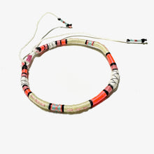 Load image into Gallery viewer, “Remembering” Fiber Threads and Merino Wool Wanderlust Bracelet