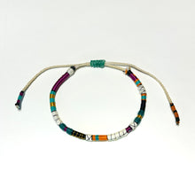 Load image into Gallery viewer, “Zugunruhe” Fiber Threads and Merino Wool Wanderlust Bracelet