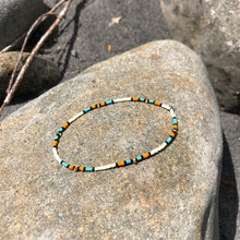 Load image into Gallery viewer, “Hoh River" Ethiopian Opal, Seed Bead Spirit Bracelet or Anklet
