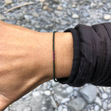 Load image into Gallery viewer, “Forest Kissed" Seed Bead Spirit Bracelet or Anklet