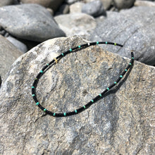Load image into Gallery viewer, "Nomadic" Turquoise stone, Ethiopian Opal, Seed Bead Spirit Bracelet or Anklet