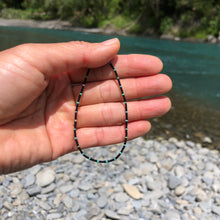Load image into Gallery viewer, "Nomadic" Turquoise stone, Ethiopian Opal, Seed Bead Spirit Bracelet or Anklet