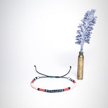 Load image into Gallery viewer, "Annie Oakley" Fiber Threads with Merino Wool Wanderlust Bracelet