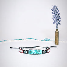 Load image into Gallery viewer, "Phoebe” Turquoise, Pearl, Opal, and Seed Bead Dream Bracelet