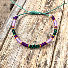Load image into Gallery viewer, "Dusk" Cotton Wanderlust Bracelet