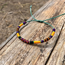 Load image into Gallery viewer, "Wyoming Sun" Cotton Wanderlust Bracelet