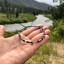 Load image into Gallery viewer, "Before Sunrise" Cotton Wanderlust Bracelet
