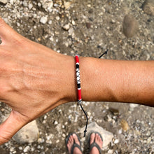 Load image into Gallery viewer, "Fire of Life" Cotton Wanderlust Bracelet