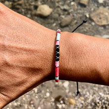 Load image into Gallery viewer, "Wyoming Sunrise" Cotton Wanderlust Bracelet