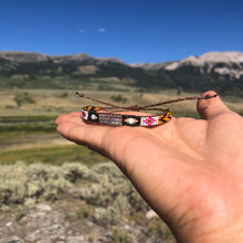 Load image into Gallery viewer, "Jupiter and Saturn” Labradorite, Ethiopian Opal, and Seed Bead Dream Bracelet