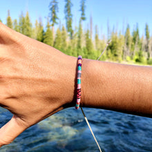 Load image into Gallery viewer, "Dream Maker" Cotton Wanderlust Bracelet