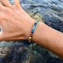 Load image into Gallery viewer, "Flathead River" Cotton Wanderlust Bracelet