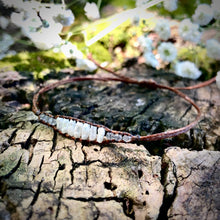 Load image into Gallery viewer, "Fairy Wings" Labradorite and Pearl Dream Bracelet