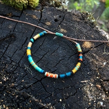 Load image into Gallery viewer, "Rivers and Woods" Cotton Wanderlust Bracelet
