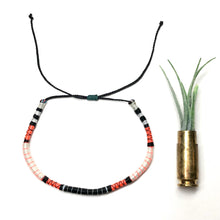 Load image into Gallery viewer, "Annie Oakley" Fiber Threads with Merino Wool Wanderlust Bracelet