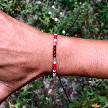 Load image into Gallery viewer, "Montana Summer II" Cotton and Merino Wool Wanderlust Bracelet