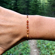 Load image into Gallery viewer, "Hard Sun" Citrine, Seed Bead Spirit Bracelet