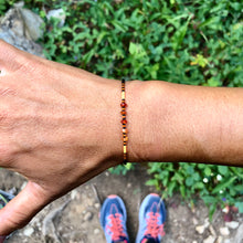 Load image into Gallery viewer, "Hard Sun" Citrine, Seed Bead Spirit Bracelet