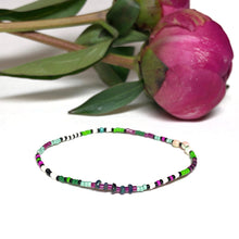 Load image into Gallery viewer, "Moonchild" Ethiopian Opal, Turquoise, and Seed Bead Spirit Bracelet