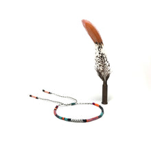 Load image into Gallery viewer, "Alice" Fiber Threads with Merino Wool Micro-Wanderlust Bracelet