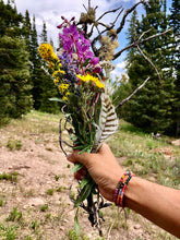 Load image into Gallery viewer, "After the Storm" Cotton Wanderlust Bracelet