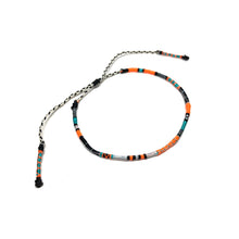 Load image into Gallery viewer, "On the Road" Various Fiber Threads Micro-Wanderlust Bracelet