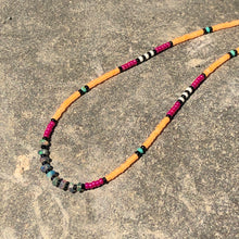 Load image into Gallery viewer, "Chinook" Turquoise Stone, Ethiopian Opal, and Seed Bead Spirit Bracelet