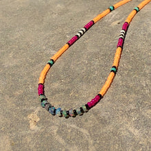 Load image into Gallery viewer, "Chinook" Turquoise Stone, Ethiopian Opal, and Seed Bead Spirit Bracelet