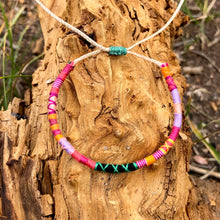 Load image into Gallery viewer, "After the Storm" Cotton Wanderlust Bracelet