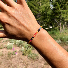 Load image into Gallery viewer, "When the Sun Comes Out" Cotton Wanderlust Bracelet