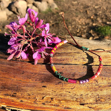 Load image into Gallery viewer, "Wild" Cotton Wanderlust Bracelet