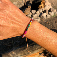 Load image into Gallery viewer, "Wild" Cotton Wanderlust Bracelet