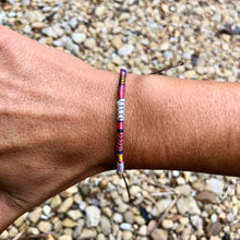 Load image into Gallery viewer, "Dreamweaver" Fiber Threads with Merino Wool Wanderlust Bracelet