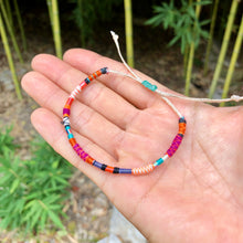 Load image into Gallery viewer, "Unicorn Dust" Fiber Threads with Opal Stone Wanderlust Bracelet