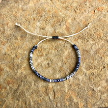 Load image into Gallery viewer, "Life is Highway" Fiber Threads with Merino Wool Wanderlust Bracelet