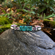 Load image into Gallery viewer, "It Was All a Dream” Turquoise, Pearl, and Seed Bead Dream Bracelet