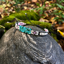 Load image into Gallery viewer, "It Was All a Dream” Turquoise, Pearl, and Seed Bead Dream Bracelet