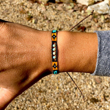 Load image into Gallery viewer, "Sugar and Spice” Turquoise, Ethiopian Opal, and Seed Bead Dream Bracelet