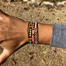 Load image into Gallery viewer, "Sugar and Spice” Turquoise, Ethiopian Opal, and Seed Bead Dream Bracelet