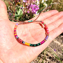 Load image into Gallery viewer, "Wild" Cotton Wanderlust Bracelet