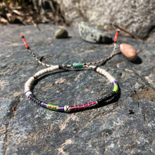 Load image into Gallery viewer, “Eastbound” Cotton, Merino Wool Wanderlust Bracelet