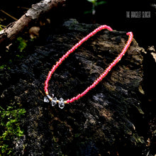 Load image into Gallery viewer, “Sunshine” Herkimer Diamond, Seed Bead Spirit Bracelet or Anklet