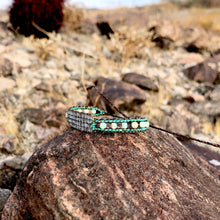 Load image into Gallery viewer, “Joshua Tree” Labradorite, Turquoise, and Ethiopian Opal Dream Bracelet