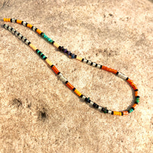 Load image into Gallery viewer, “Aspen and Pine" Ethiopian Opal, Turquoise, Glow Beads, and Seed Bead Spirit Bracelet