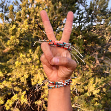 Load image into Gallery viewer, “Feisty Fox" Cotton Wanderlust Bracelet