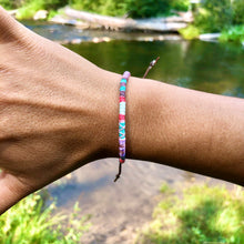 Load image into Gallery viewer, “Fly” Cotton Wanderlust Bracelet