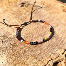 Load image into Gallery viewer, “Integrity" Fiber Threads with Merino Wool Wanderlust Bracelet