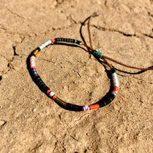 Load image into Gallery viewer, “Desert Bird" Fiber Threads with Merino Wool Wanderlust Bracelet