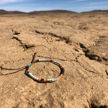 Load image into Gallery viewer, “Desert Magic" Fiber Threads with Merino Wool Wanderlust Bracelet
